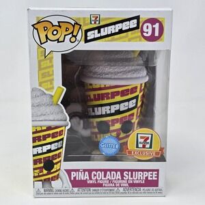 Funko Pop! Piña Colada Slurpee #91 7-Eleven Exclusive Glitter Vinyl Figure